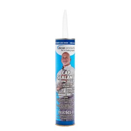 Dicor 351CSCL-1 HAPS-Free Cap Sealant - Clear for RV Window and Door Maintenance
