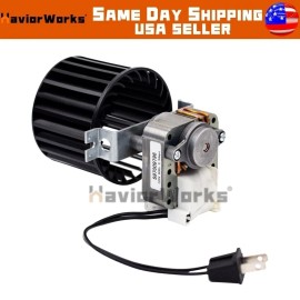 Unbranded S97009796 Bathroom Fan Motor Blower Assembly for Nutone Broan Bulb Ceiling Heate