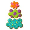 Paint Splatter Cookie Cutter Trio - 3-Pack Set in Bold