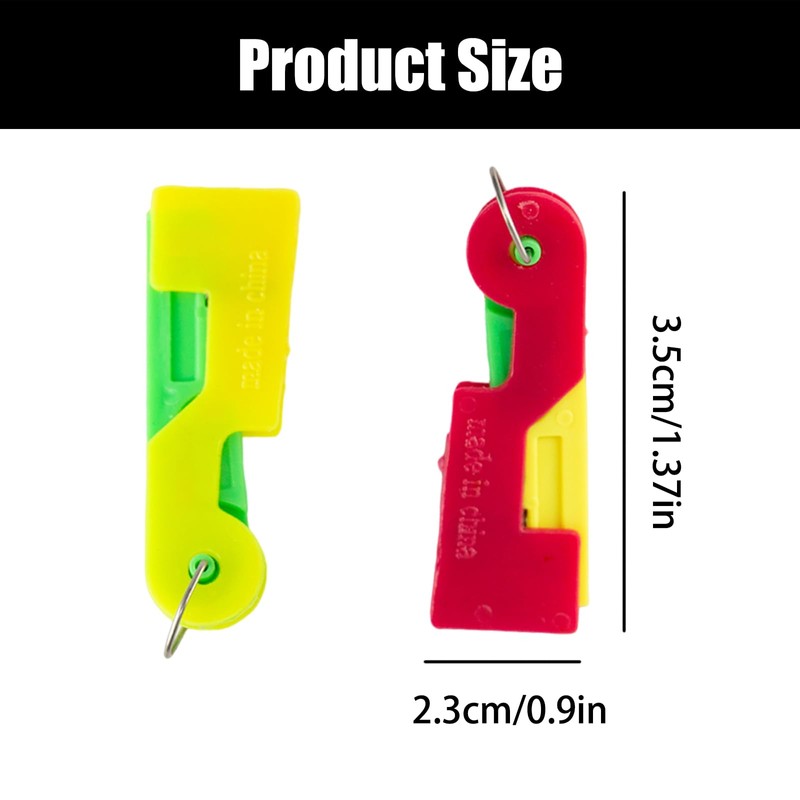 9-Piece Automatic Needle Threader Set - Quick Threaders for Hand