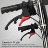 Wheelchair Replacement Hand Brake with Self-Locking Brake System, 2 Pcs