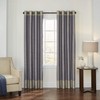 Eclipse Monty Grommet Top Curtains for Bedroom, Single Panel, 50"