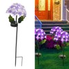 Solar Garden Lights LED Outdoor Decorative Lights Solar Hydrangea Flowers