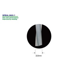 Saito Twisted Yarn Mowing Cord Spiral MAX 166.4 ft (50 m) Roll