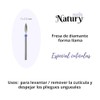 Natury Nails Set of 3 2.3mm Russian Manicure Cuticles Diamond