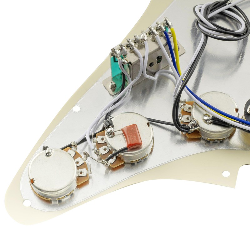 Musiclily Pro-SE ST-60SE Pre-wired SSS Pickguard with Staggered Alnico 5