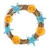 Baker Ross AV883 Natural Rattan Wreaths, Perfect for Seasonal Displays,