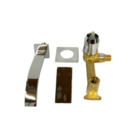 Faucet Wall Mount Washbasin Chrome Faucet 86H07-CHR RV/Camper/Home