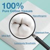 Top-Tip's BabySoft 100% Pure Cotton Disposable Face Towels, Hypoallergenic &