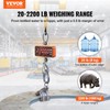VEVOR Crane Scale, Hanging Scale Industrial Heavy Duty, Digital Crane