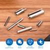 sourcing map 230Pcs Roll Pin Assortment Set 304 Stainless Steel