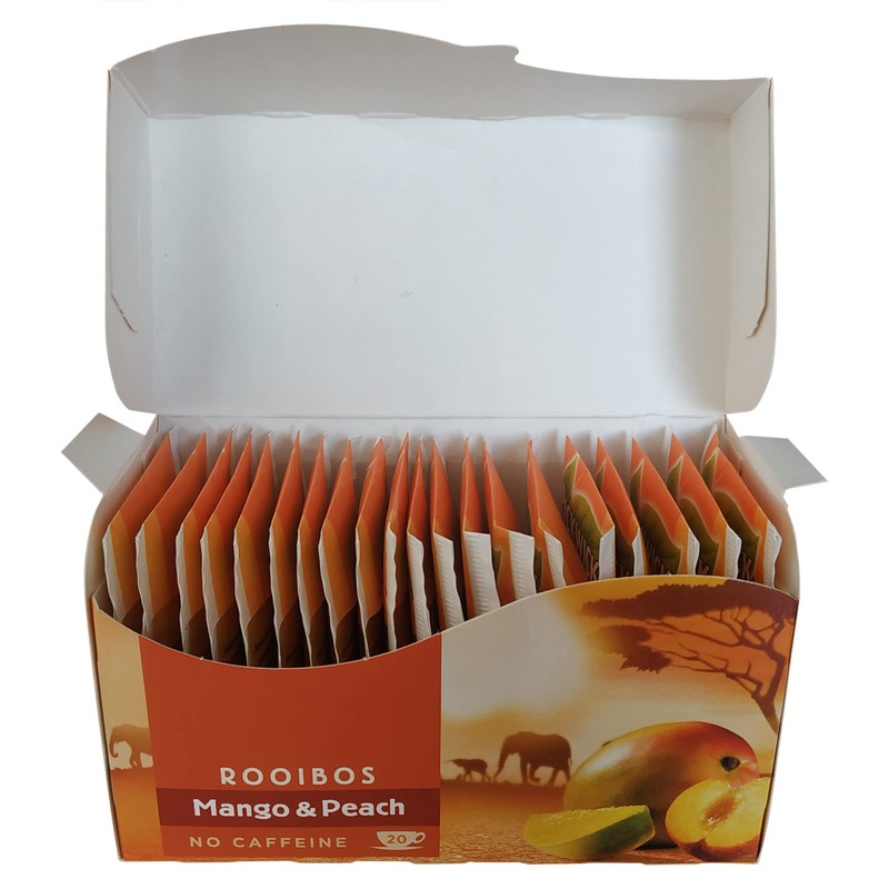 Pickwick Tee Rooibos Tee with Mango & Peach, 20 Tea