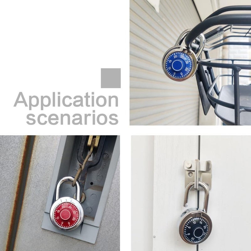 Lock 1 Pack Combination Lock Locker Lock for Gym and