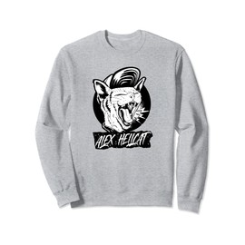 Alex Hellcat - Screaming Kat - Punk Sweatshirt