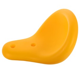 DOITOOL Seesaw Replacement Seats ：Plastic Gym Seat Playground Equipment, Comfortable and Easy to Install for Parks and Community Areas Comfortable Seating for Child Boy Girl，35.00x27.00x18.00cm，Yellow