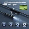 Endoscope Camera with Light,1920P HD Borescope Tools with 8 Adjustable