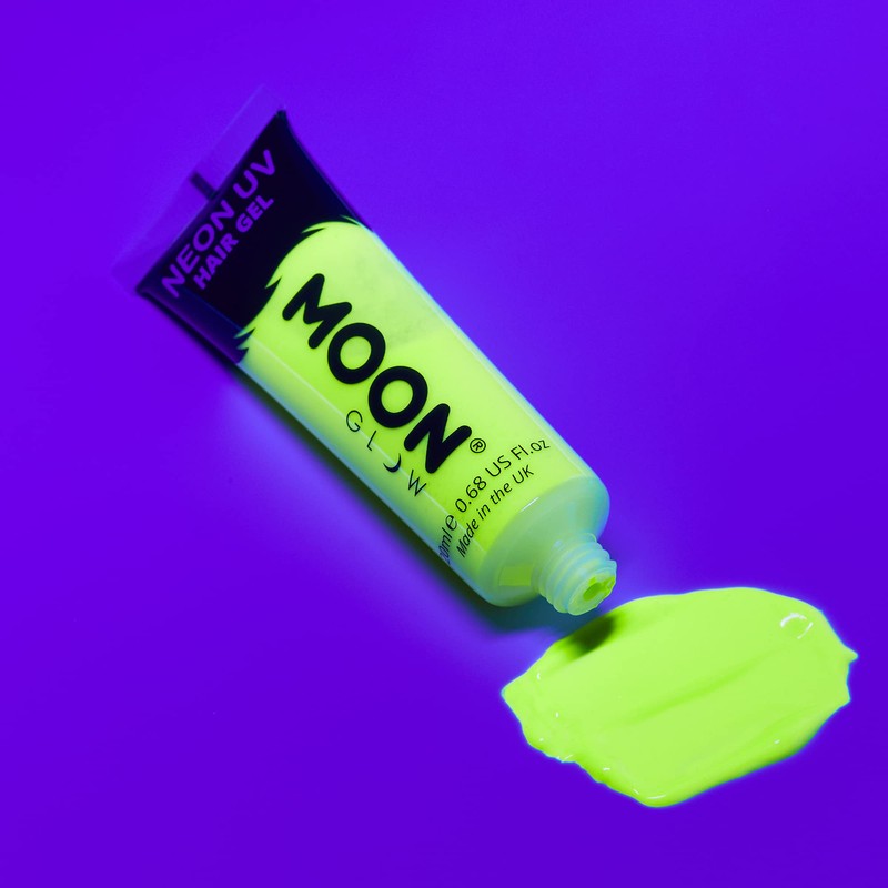 Moon Glow - Neon UV Hair Gel - 20 ml