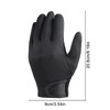 Generic Professional Heat Resistant Hair Styling Gloves - Black, Unisex