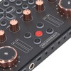 Live Sound Card Voice Changer Soundboard Bluetooth Audio Mixer for
