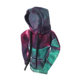 VekAuto Gear Shift Knob Cover Stick Shifting Handle Protector 17x16cm/6.69"x6.3" Red Green Polyester 1 Pc Hoodie Style Automotive Manual Universal