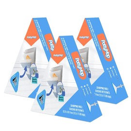 Pottymop | Multi-Surface Mopping Pad Refill for Bathroom Cleaning - # of Mop Pads: 60 Pads