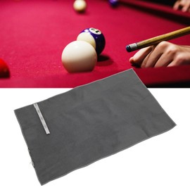 SPYMINNPOO Snooker Cue Cloth, Remove Dirt Dust Soft Cotton Pool Club Cleaning Towel, Dark Grey Billiard Snooker Cloth Felt for Indoor Billiard Pool