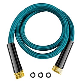 Garden Hose 5ft, Non-Expanding Water Hose Ultra Lightweight, Kink-Free, Sturdy, Flexible, Abrasion Resistant Hose for Yard, Lawn, Outdoor, Marine and Camper