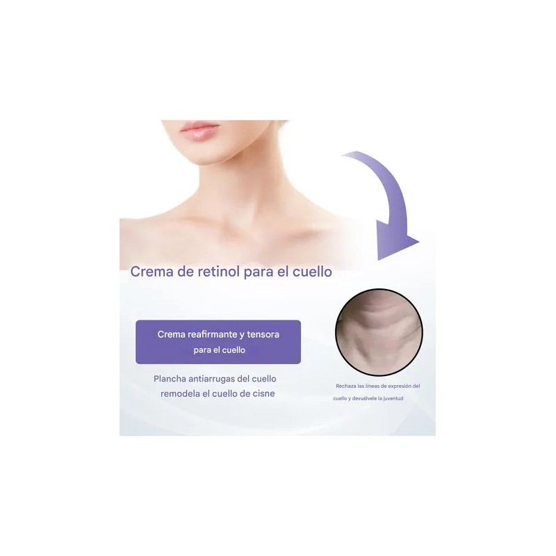 Mopoyat Crema Hidratante De Cuello Con Retinol Para Lneas Y