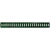 Keeper - 4’ Heavy Duty Horizontal E-Track, Green