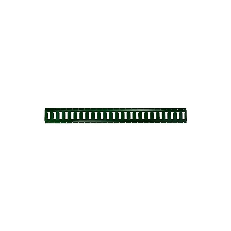 Keeper - 4’ Heavy Duty Horizontal E-Track, Green
