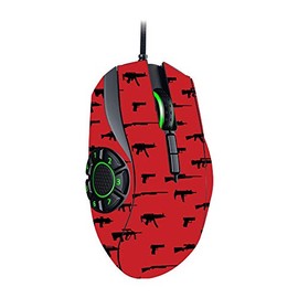 MightySkins Skin Compatible with Razer Naga Hex V2 Gaming Mouse - Guns | Protective, Durable, and Unique Vinyl Decal wrap Cover | Easy to Apply, Remove, and Change Styles | Made in The USA