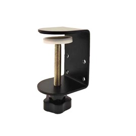 Jhanw Small C Clamps 2 Inch with 4 Small Holes in the Back, 1-Pack Adjustable Desk C-Clamp for Range 0.39"~2", Versatile Clamp for Brake, Parts Assembly, Fastening, Welding, Woodwork, Metal Work