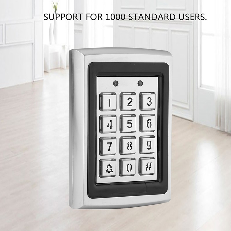 RFID Card Door Access Controller Keypad With Backlight Security Door