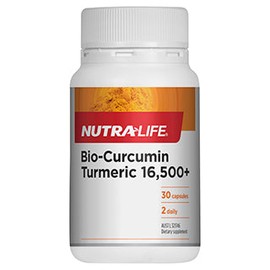 Nutra-Life Bio-Curcumin Turmeric 16,500+ 30 Capsules (Expiry 01.2026)