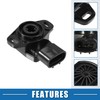 A ABSOPRO Car Throttle Position Sensor TPS Sensor Compatible with