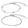 Happiness Boutique Women's Delicate Bracelets in Silver Colour Filigree Bracelets
