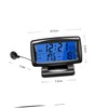GRIRIW Wireless Meat Thermometer Thermometer Backlight Instant Read Temperature Gauge