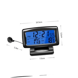 GRIRIW Wireless Meat Thermometer Thermometer Backlight Instant Read Temperature Gauge for Kitchen and Car