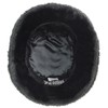 Kangol Faux Fur Bucket - Solid Black/L Solid Black, Large
