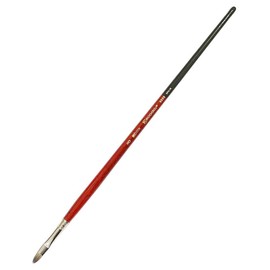 Escoda Opera Series 3050 Artist Oil and Acrylic Paint Brush, Synthetic Takatsu Filament, Bright, Size 8