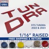 Advanced Trims Set of 4 RED Tundra 2022-2025 : Tailgate