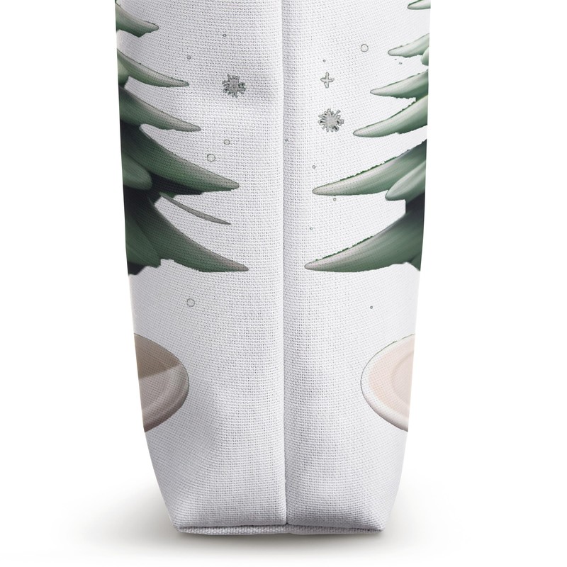 Cinnamon Roll Christmas Tree Tote Bag