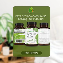 Pata de Vaca Capsules(Cow's Foot) – 1500 mg Per Serving, 90 Veggie Caps – 100% Natural, Organically Grown Superfood – Premium Quality Herbal Supplement