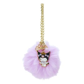 Sanrio 947831 Kuromi-chan Kuromi Keychain, 2.8 x 2.8 x 5.9 inches (7 x 7 x 15 cm), Crushing Tiara Series, Character 947831
