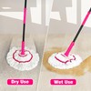 NEWE Self Wringing Twist Mop for Floor Cleaning, Upgraded 18-inch