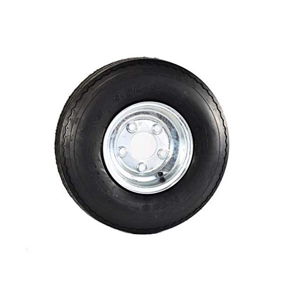 2-Pack eCustomrim Trailer Tire On Rim 570-8 5.70-8 Load C