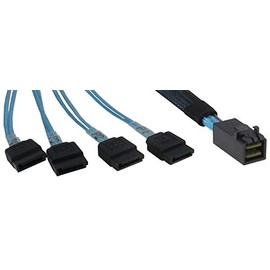 Inter-Tech 88885003 Cable SFF 8643-4X SATA 0.5 m
