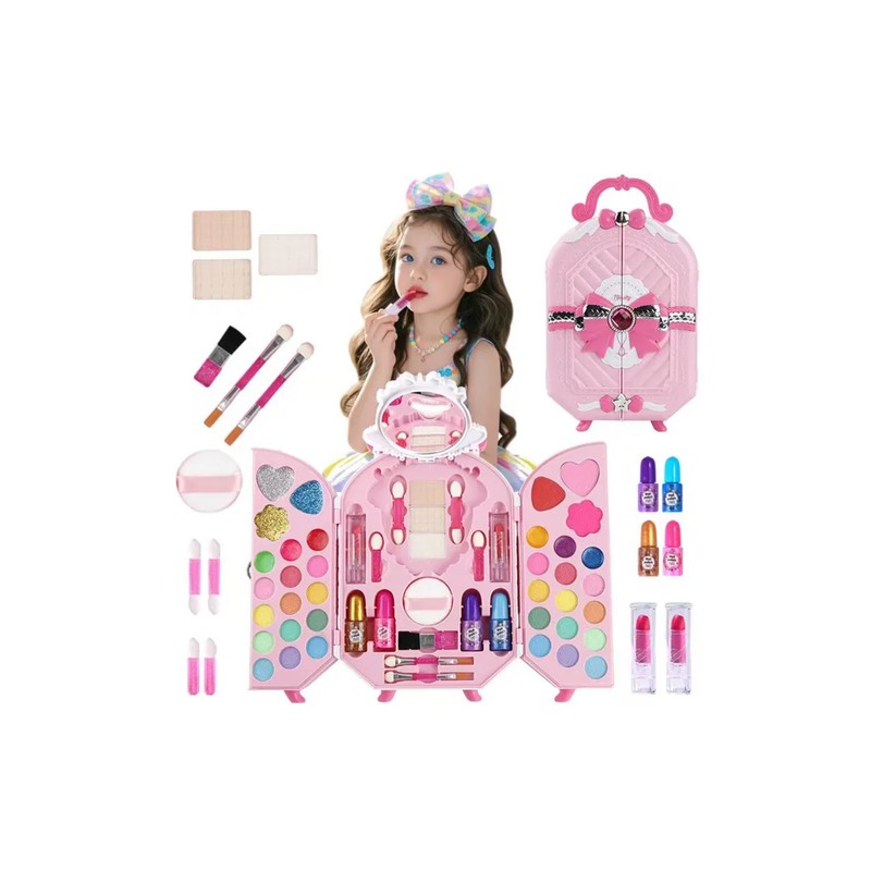 Juego De Juguetes Lavables De Seguridad Cosmética Para Niñas Malubero