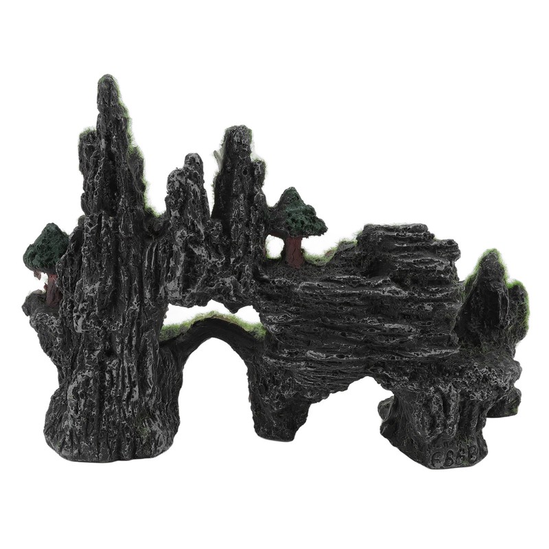 Moss Rockery Aquarium Decoration Artificial Moss Rockery Ornament for Aquarium