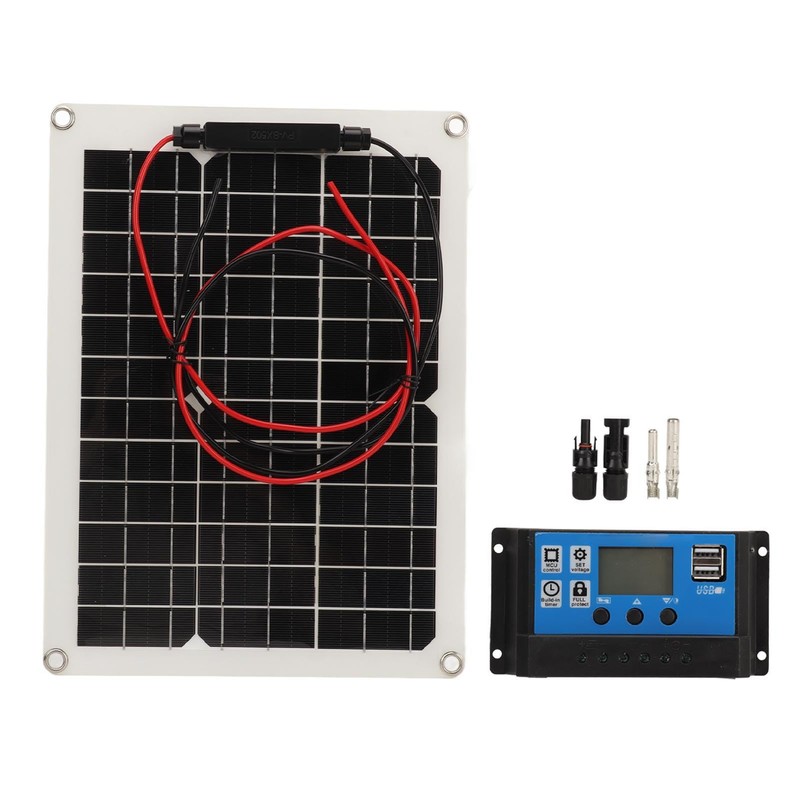 300 Watts 12 Volt/24 Volt Solar Panel Kit High Efficiency,